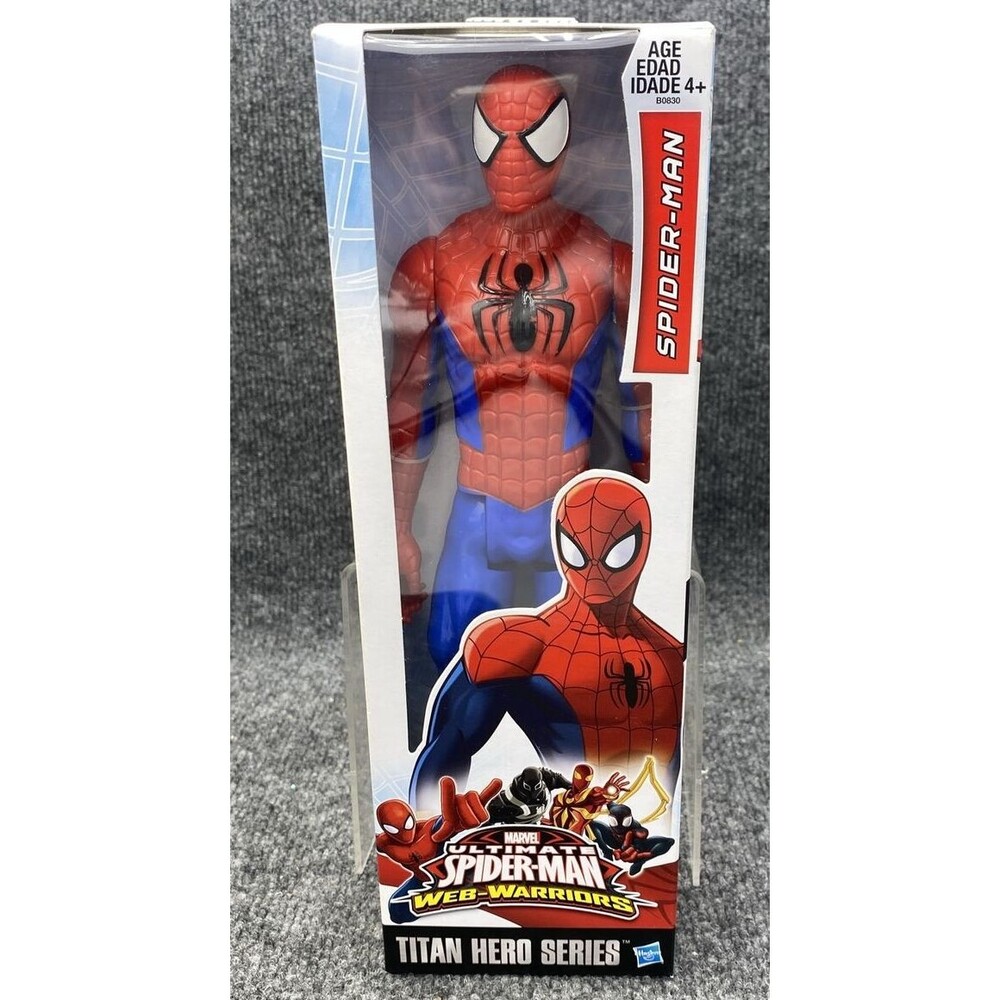 Marvel Ultimate Spider-Man Web-Warriors Titan Hero Series 12" Figure Hasbro NIB